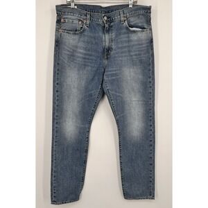 Levi's 502 Premium Jeans Mens 36x34 Blue  Taper Big E Red Tag